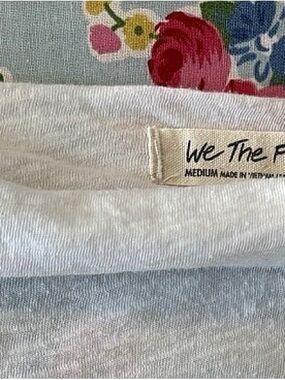 We The Free White Boatneck Top size Medium